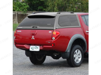 MITSUBISHI L200 MK6 LONG BED DOUBLE CAB ALPHA GSE HARD TOP WITH SIDE WINDOWS IN PRIMER