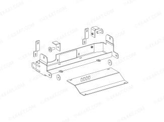 Isuzu D-Max recovery winch bumper
