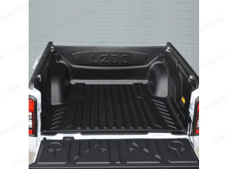 Over rail load bed liner fitted to a Mitsubishi L200