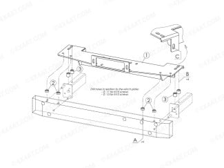 Isuzu D-Max recovery winch bumper