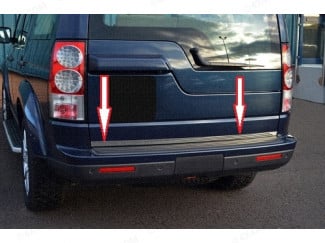 Landrover Discovery 4 2009 On Stainless Steel Tailgate Trunk Trim