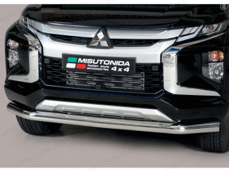 Mitsubishi L200 Series 6 Stainless Steel front bar