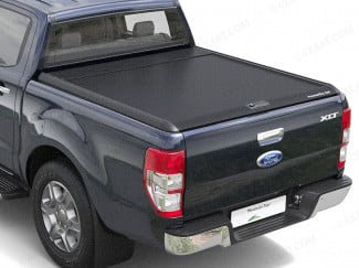 Ford Ranger Mountain Top Roll - Black Roller Shutter