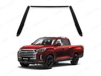 SsangYong Musso 2020- Long Bed Rail Caps