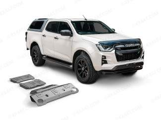 Isuzu D-Max 2012 On 4mm Alloy Under Body Protection Kit