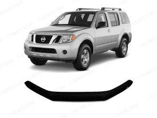 2010 On Nissan Pathfinder Bonnet Bug Shield Smoked Finish