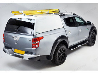 Pro//Top Tradesman Canopy With Glass Rear Door In W32 White For The Mitsubishi L200 Double Cab 2015 Onwards