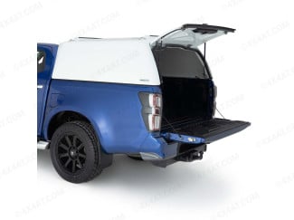 D-Max 2021 Pro//Top Tradesman Canopy With Glass Rear Door Manual Locking in Splash White