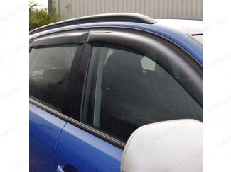  Adhesive fit tinted wind deflectors for Audi Q5