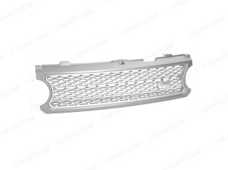 Range Rover L322 2005-2012 Super Charged Grille - Grey & Silver Finish
