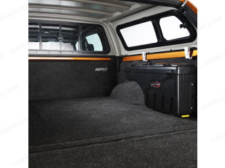 Ford Ranger double cab with leisure canopy, swing case and Bed Rug liner