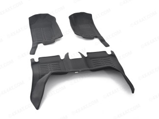 Ford Ranger 2012 - 2022 DC Ulti-Mat Tray Style Custom Fit Floor Mat Set