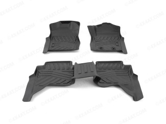 Ford Ranger Double Cab 2012-2022 Tray Style Floor Mats