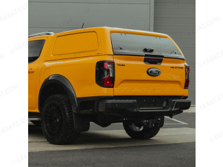 Ford Ranger 2023- Aeroklas Commercial With Roof Rails Hardtop Canopy in Various Colours