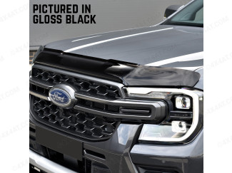 Dark Smoke Bonnet Bug Shield New Ford Ranger 2019 Facelift