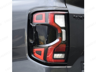 Ford Ranger 2023- Tail Light Covers - Matt or Gloss Black Option