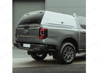 Ford Ranger 2023- ProTop Gullwing Canopy with Glass Rear Door in White