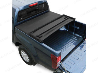 Ford Ranger 99-11 With Ladder Rack Soft Tri-Folding Tonneau Cover 