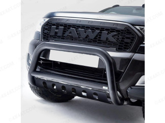 Ford Ranger Black Front Bar with axle plate