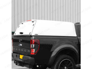 Ford Ranger 12 On Carryboy High Capacity Canopy With Solid Rear Door In White