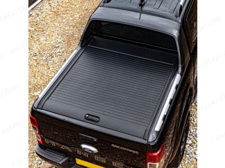 Ford Ranger Wildtrak Red Rock Roll Top - Roller Shutter Tonneau, Black