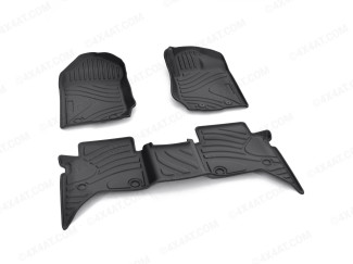 FORD RANGER D/C 2012-2022 3D PREMIUM FLOOR TRAYS