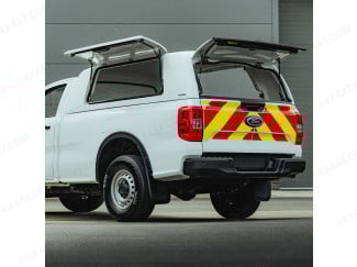 Ford Ranger Single Cab ProTop Gullwing Canopy with Solid Rear Door