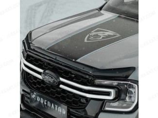 Dark Smoke Bonnet Bug Shield New Ford Ranger 2019 Facelift