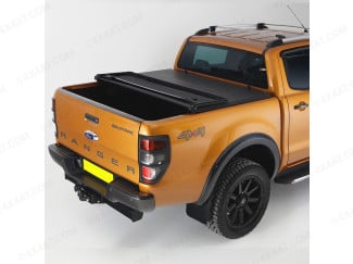 Soft Tri-Folding Tonneau Cover, Ford Ranger Double Cab 2019 on