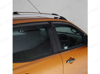 Ford Ranger Trux Quad Window Door Visors
