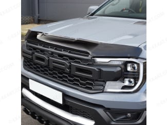 Dark Smoke Bonnet Bug Shield New Ford Ranger 2019 Facelift