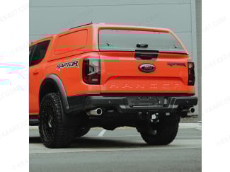 Ford Ranger 2023- Aeroklas Commercial With Roof Rails Hardtop Canopy in Various Colours