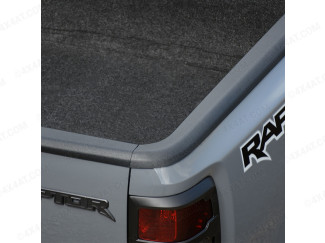 Ford Ranger Raptor Tailgate Edge Protectors, Truck Bed Rail Caps