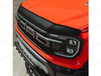 Dark Smoke Bonnet Bug Shield New Ford Ranger 2019 Facelift