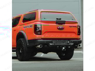 Ford Ranger 2023- Aeroklas Leisure Hardtop With Popout Windows and Roof Rails in Various Colours