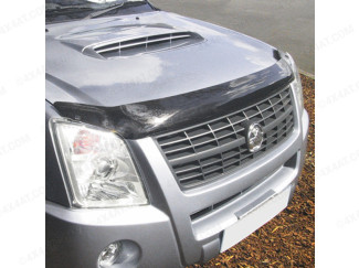 Isuzu Rodeo Dark Smoke Bonnet Guard