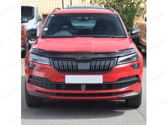 Bonnet guard in dark smoke specific to the Isuzu Dmax 2017 on