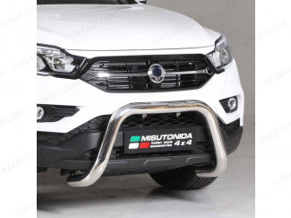 76mm A-Bar Stainless Steel SsangYong Musso