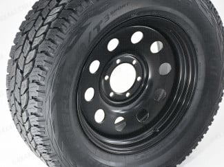 18 Inch Black Modular Steel Wheels - Mitsubishi L200 2005