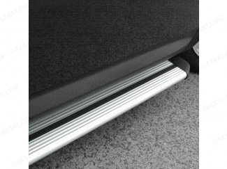 Style 2 Aluminium Side Step Running Boards Anodised Matte Finish