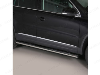 VW Tiguan 2012 to 2016 Stainless Steel Side Bars
