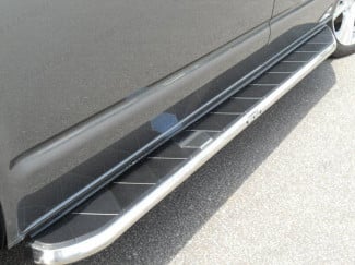 Trux JK Stainless Steel Side Boards for Range Rover TD6