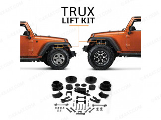 Jeep Wrangler Jk 2007- 4 Door Trux Lift Kit