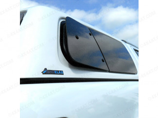 Nissan Navara NP300 2016 On Right Hand Pop Out Window Set For Aeroklas Canopy