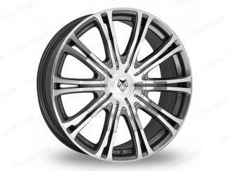 20 Inch Toyota Landcruiser LC150 Wolf Alloy Wheels