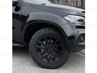 Close up of Ultra Wide Carbon Wheel Arches