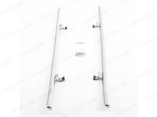Toyota Yaris 2006-2011 Stainless Steel Styling Side Bars