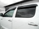 Toyota Hilux Mk6 2005-2012 Set of 4 Stick-On Tinted Wind Deflectors