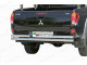 Mitsubishi L200 5 Stainless Steel Tube Double Straight Rear Bar Non Tow (Mach)