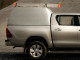 Toyota Hilux Pro//Top Tradesman Canopy High Roof Blank Sided In 1D6 Silver